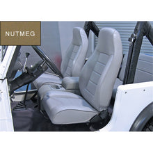 Rugged Ridge Seat High-Back Front Reclinable Nutmeg; 76-02 Cj/Wrangler Yj/Tj - 13402.07