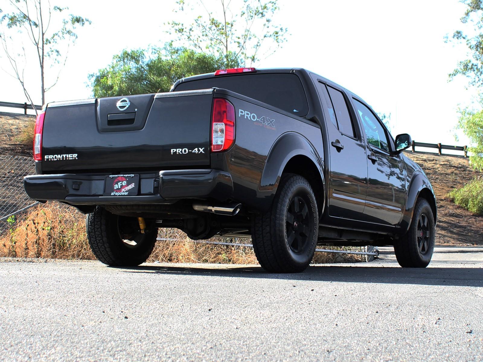 AFE MACH Force-Xp 2-1/2 IN to 3 IN 409 Stainless Steel Cat-Back Exhaust System (2005-2019 Frontier) - 49-46101-1