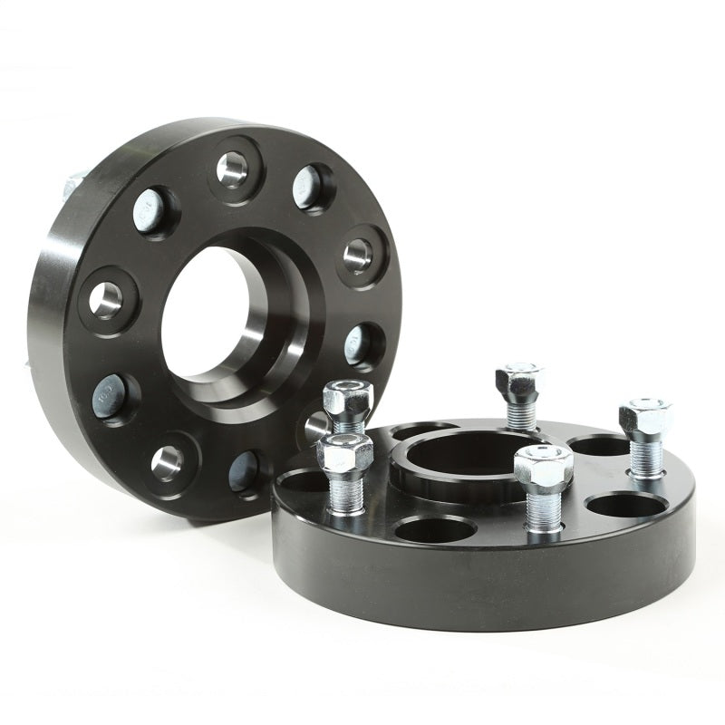 Rugged Ridge Wheel Spacer Kit 1.25 Inch Black 5X5; 99-04 Jeep Grand Cherokee - 15201.14