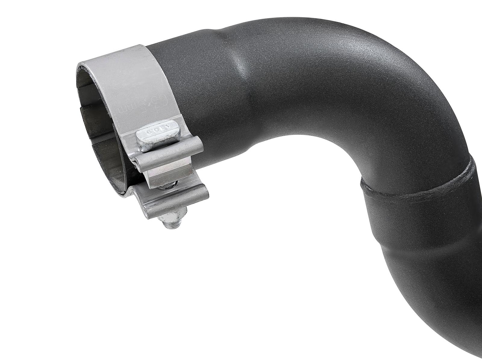 AFE Rebel Series Axle-Back Exhaust System w/ Black Tip (2018-2021 Wrangler, Wrangler, Wrangler, Wrangler) - 49-48067-B
