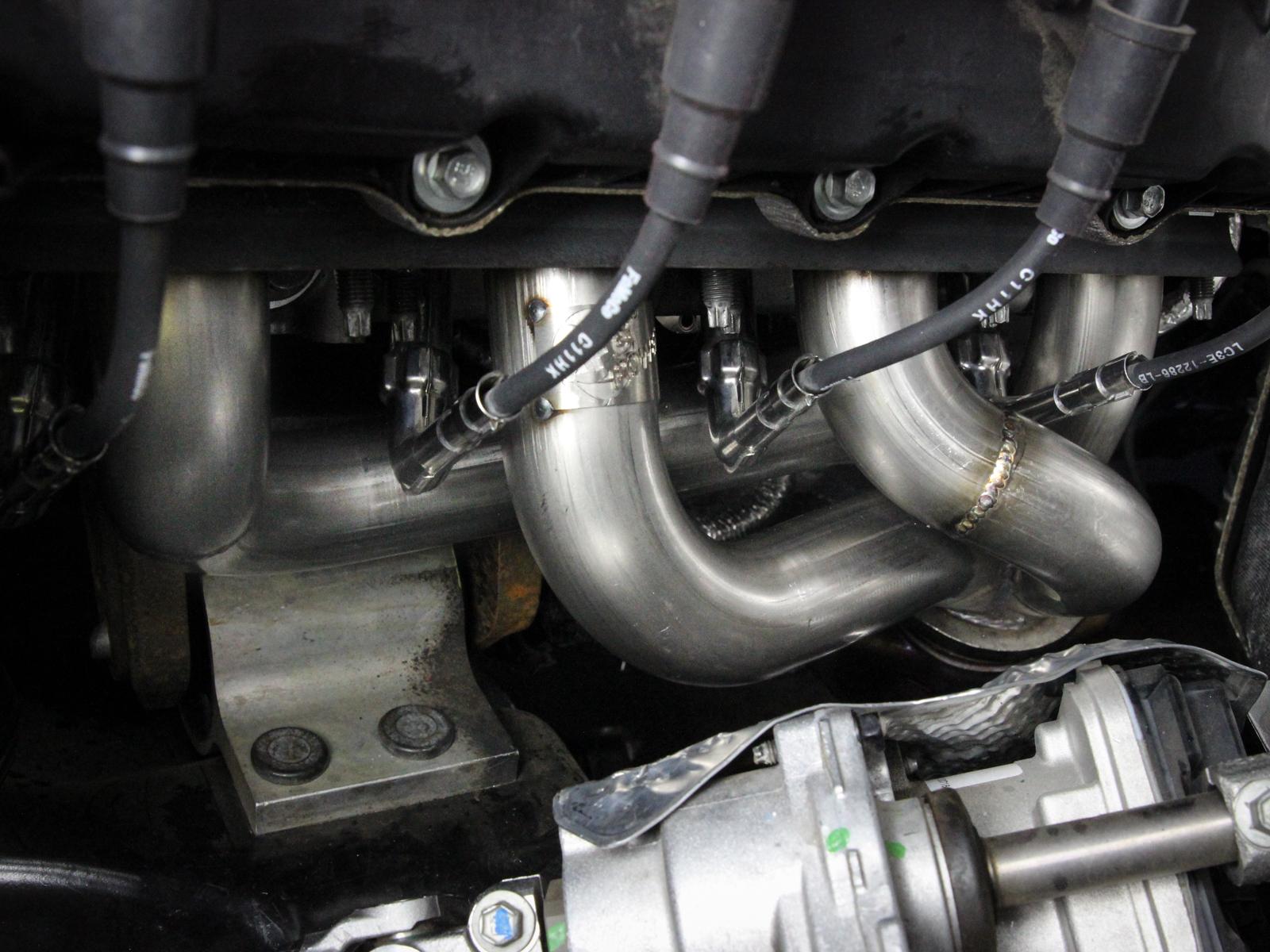 AFE Twisted Steel 304 Stainless Steel Headers (Ford F-250/F-350 20-22 V8-7.3L) - 48-33029
