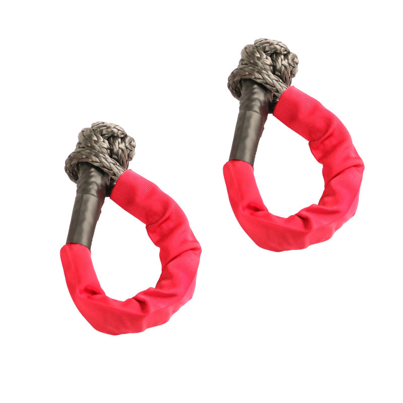 Rugged Ridge Soft Rope Shackle 7/16 Inch 7500 Lbs Wll Pair - 11235.52