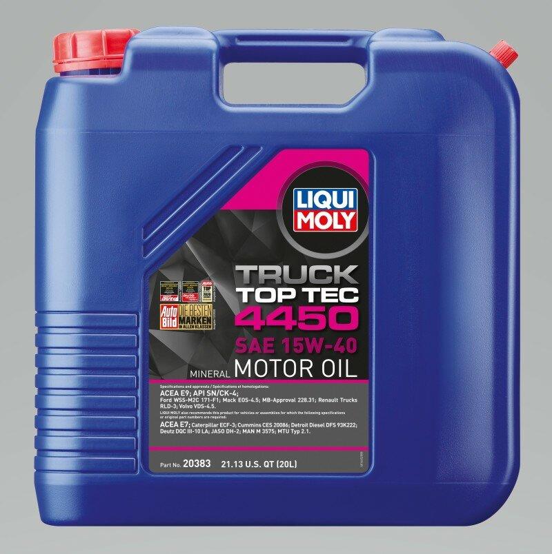 LIQUI MOLY Top Tec Truck 4450 15W-40 - 20 Liter - 20383