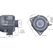 Holley Premium Alternator.  - 197-303