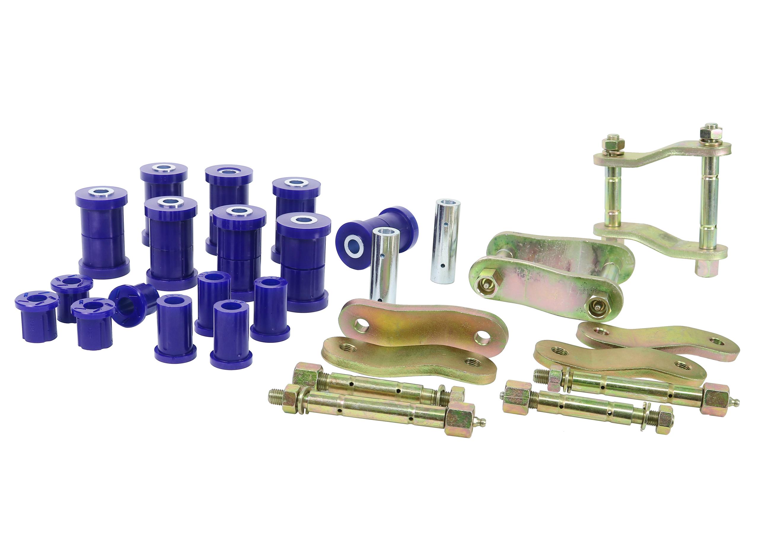SuperPro Greasable Shackle and Bush Kit - KIT218SK