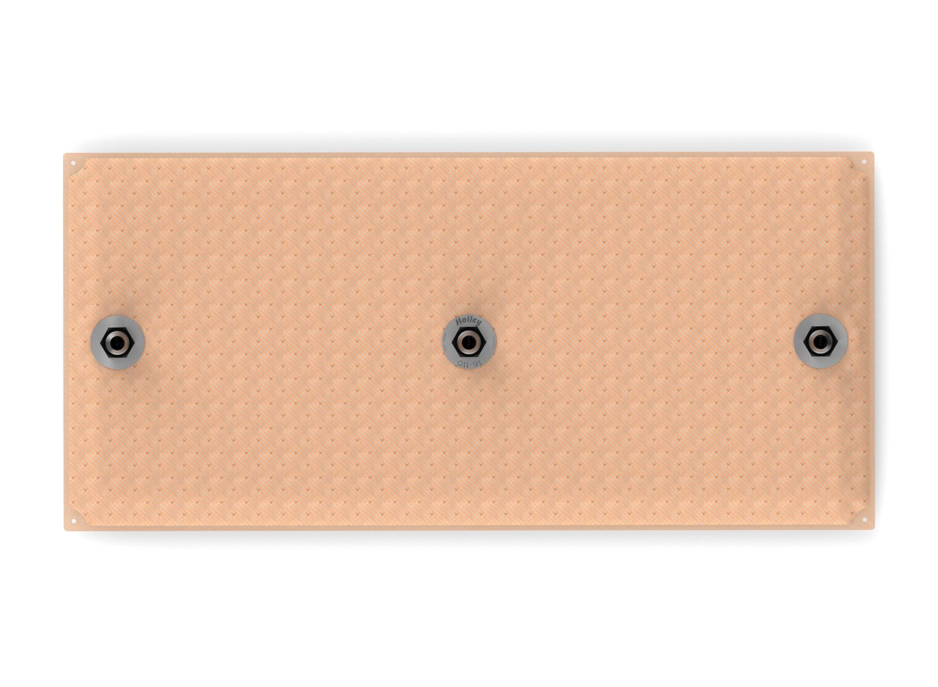 Holley 30" x 14" HydraMat, Rectangle.  - 16-110