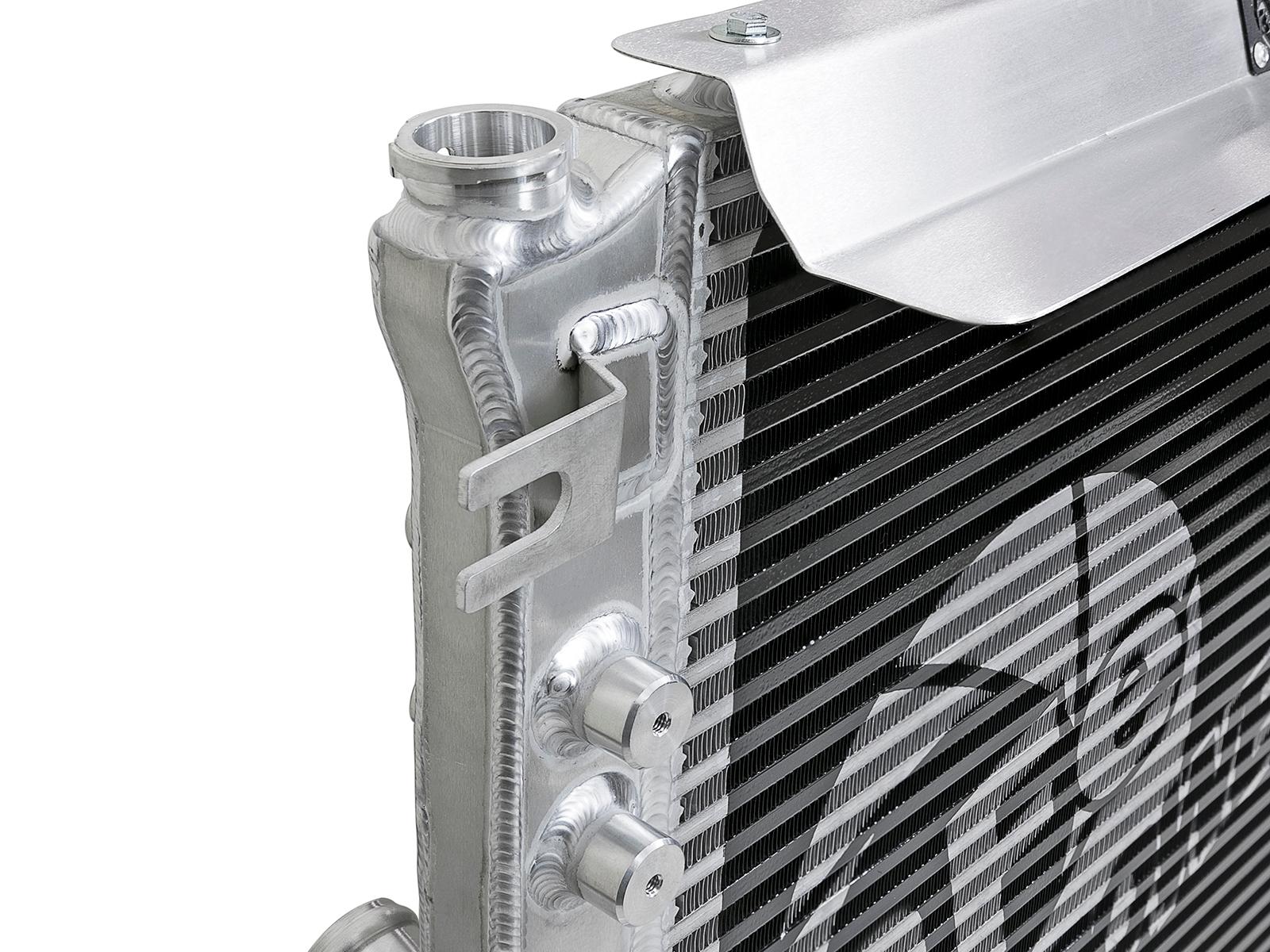 AFE BladeRunner GT Series Bar and Plate Radiator w/ Hoses (2007-2011 Wrangler) - 46-50002-B