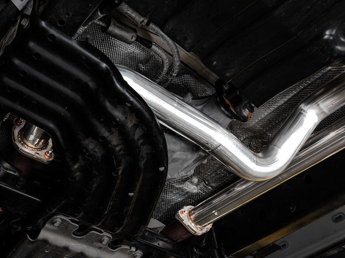 AWE 0FG Catback Exhaust for RAM TRX - Chrome Silver Tips - 3015-32004