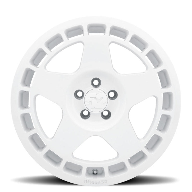 fifteen52 18x8.5 (5x108TURBOMAC Wheel, 6.375 BS in RALLY WHITE (GLOSS WHITE) - TURRW-88558+42