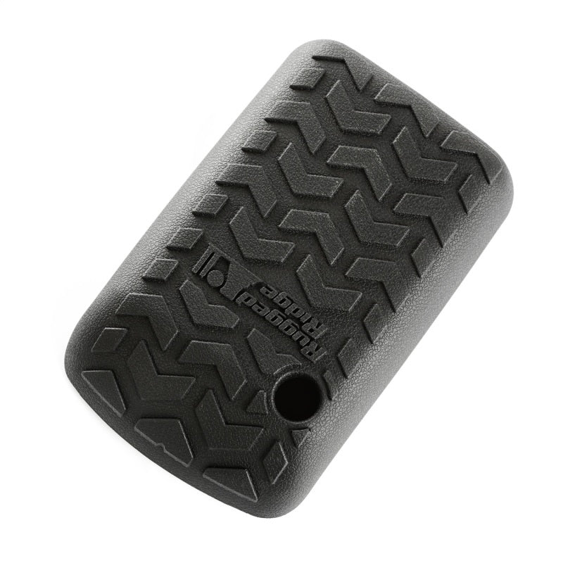 Rugged Ridge Door Armrest Cover Black; 97-01 Jeep Wrangler Tj - 13104.61
