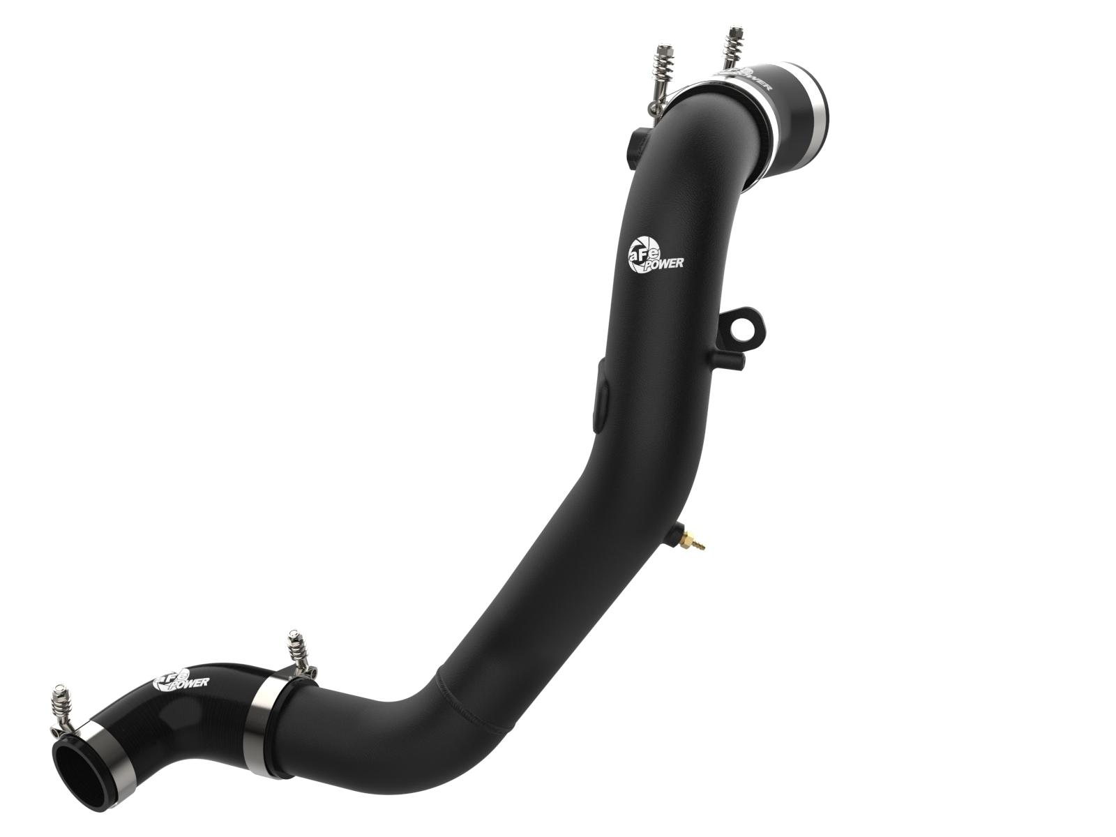 AFE BladeRunner 3 IN Aluminum Cold Charge Pipe Black (Kia Stinger 18-22 V6-3.3L (tt)) - 46-20509-B