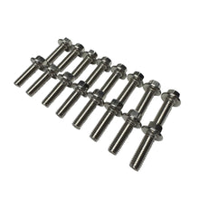 Kooks Stage 8 Header Bolt Kit - 16) M8 - 1.25 x 25mm Bolts and Locking Hardware. - BK111