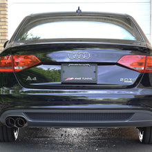 AWE Tuning Audi B8 A4 Touring Edition Exhaust - Single Side Diamond Black Tips - 3015-23010