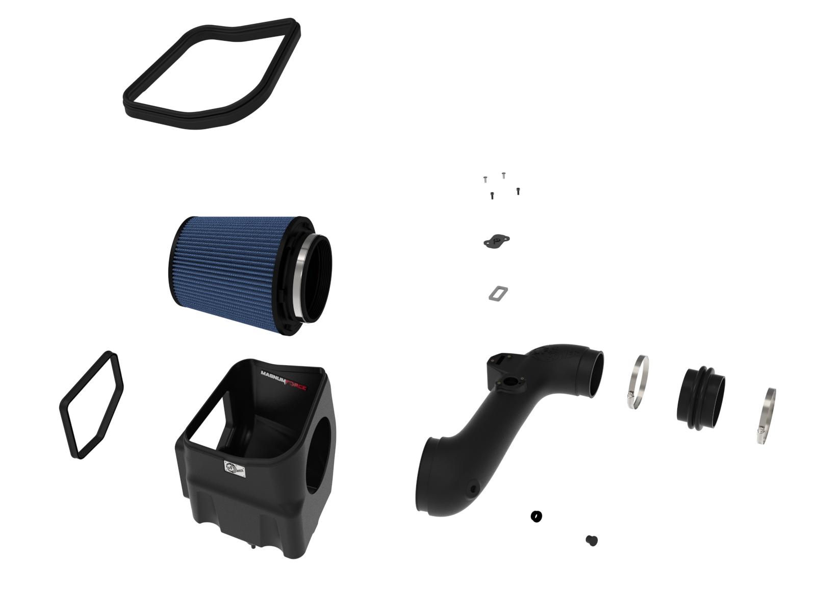 AFE 54-13016R Magnum FORCE Stage-2 Cold Air Intake System w/ Pro 5R Filter (2011-2016 GM Diesel Trucks V8-6.6L TD LML)