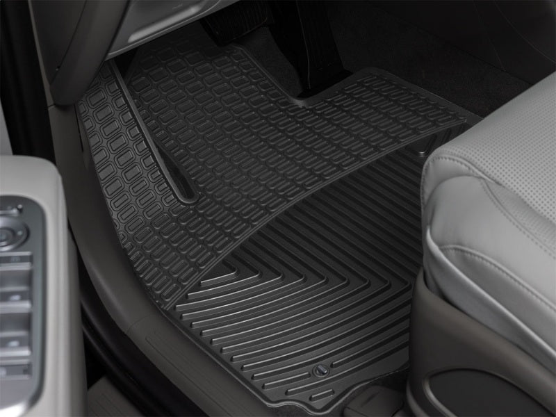 WeatherTech 2026 Hyundai Palisade 1st Row Front All-Weather Floor Mats - Black