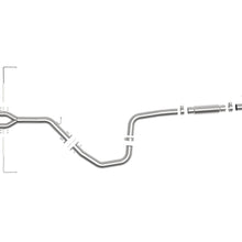 AFE Takeda 3 IN to 2-1/2 IN 304 Stainless Steel Cat-Back Exhaust w/ Blue Flame Tip (Hyundai Veloster 19-20 L4-1.6L (t)) - 49-37011-L