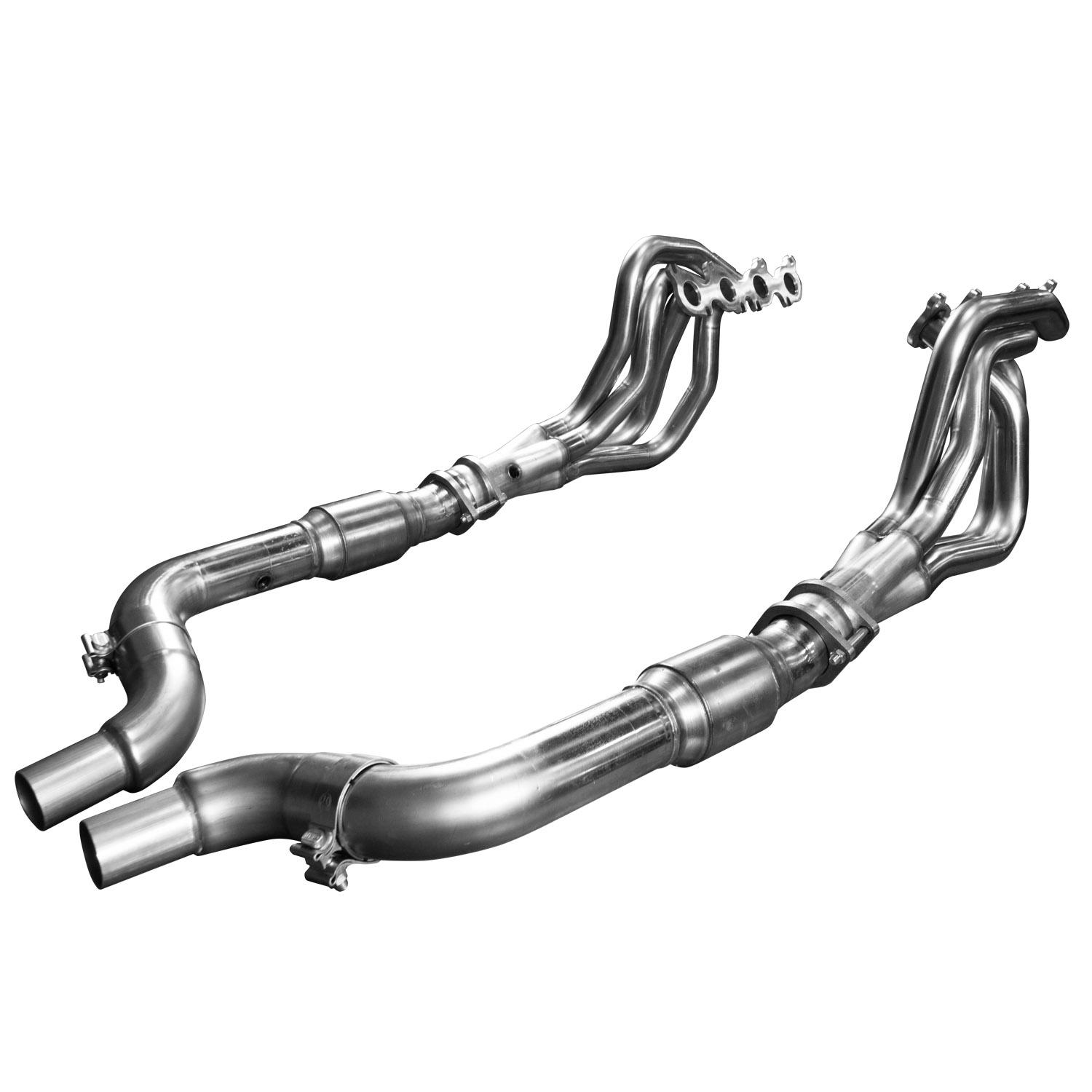 Kooks 1-7/8" SS Headers & Catted Connection Kit (2015-2026 Mustang GT 5.0L) - 1151H422