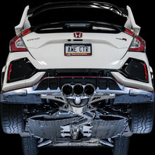AWE Touring Edition Exhaust for FK8 Civic Type R (includes Front Pipe and DualPhase Mid Pipe) - Triple Diamond Black Tips - 3015-43000