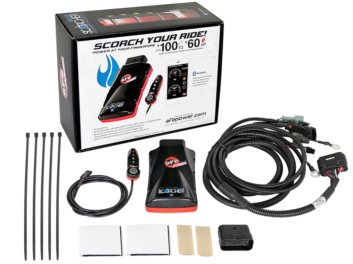 AFE SCORCHER BLUE Power Module (2015-2016 Ford F-150 V6-3.5L (tt)) - 77-83016