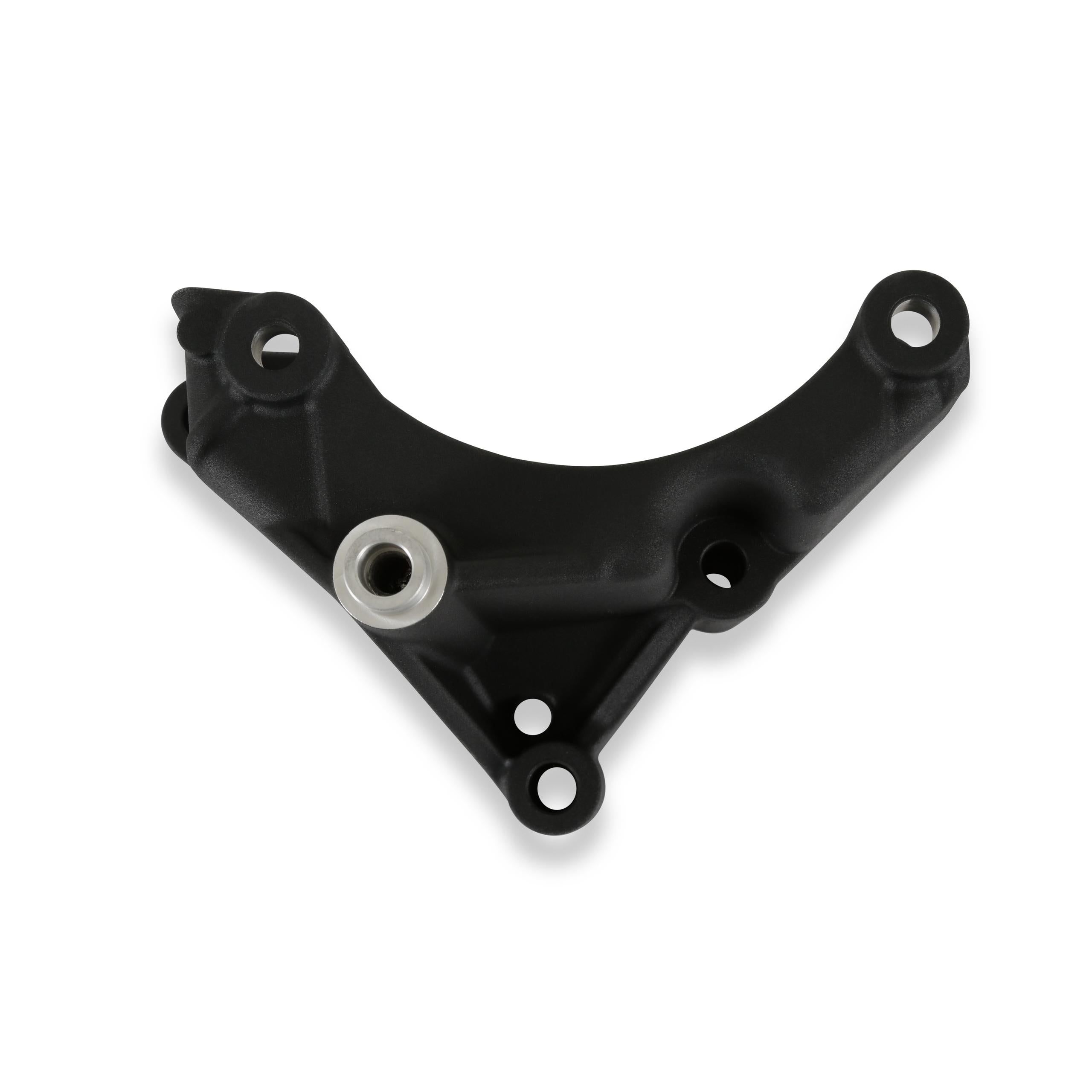 Holley Alternator Bracket with Hardware - Black - 97-420