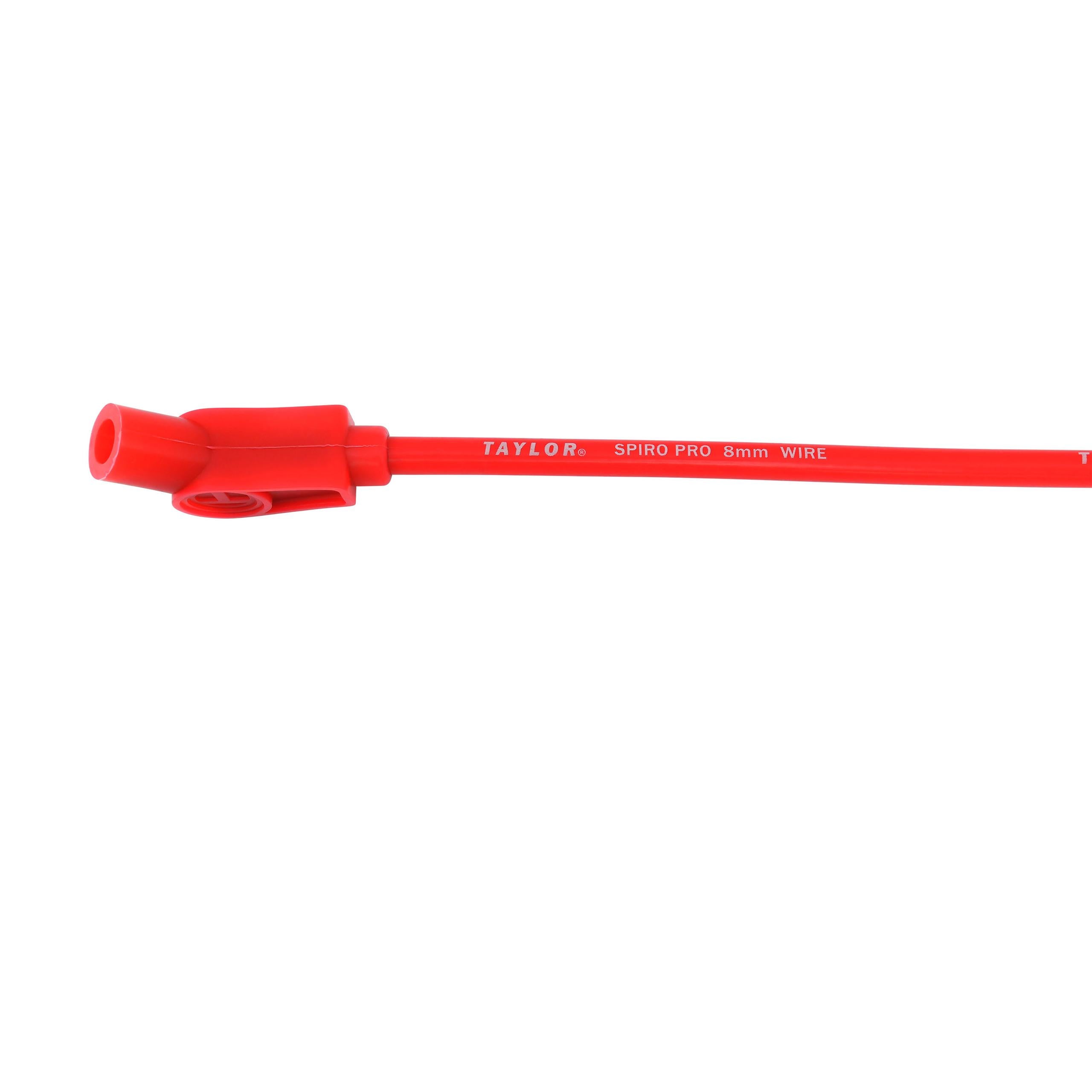 TAYLOR CABLE 8mm race fit Spiro-Pro red - 76232