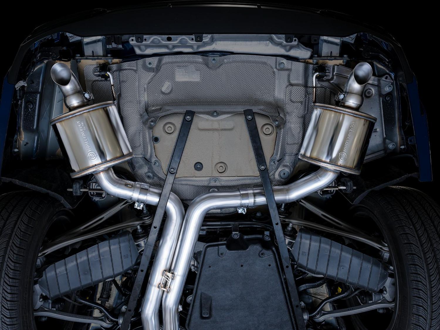 AWE Touring Edition Catback Exhaust - Turn Downs (2019-2023 Audi A6 / A7 3.0T) - 3015-31003