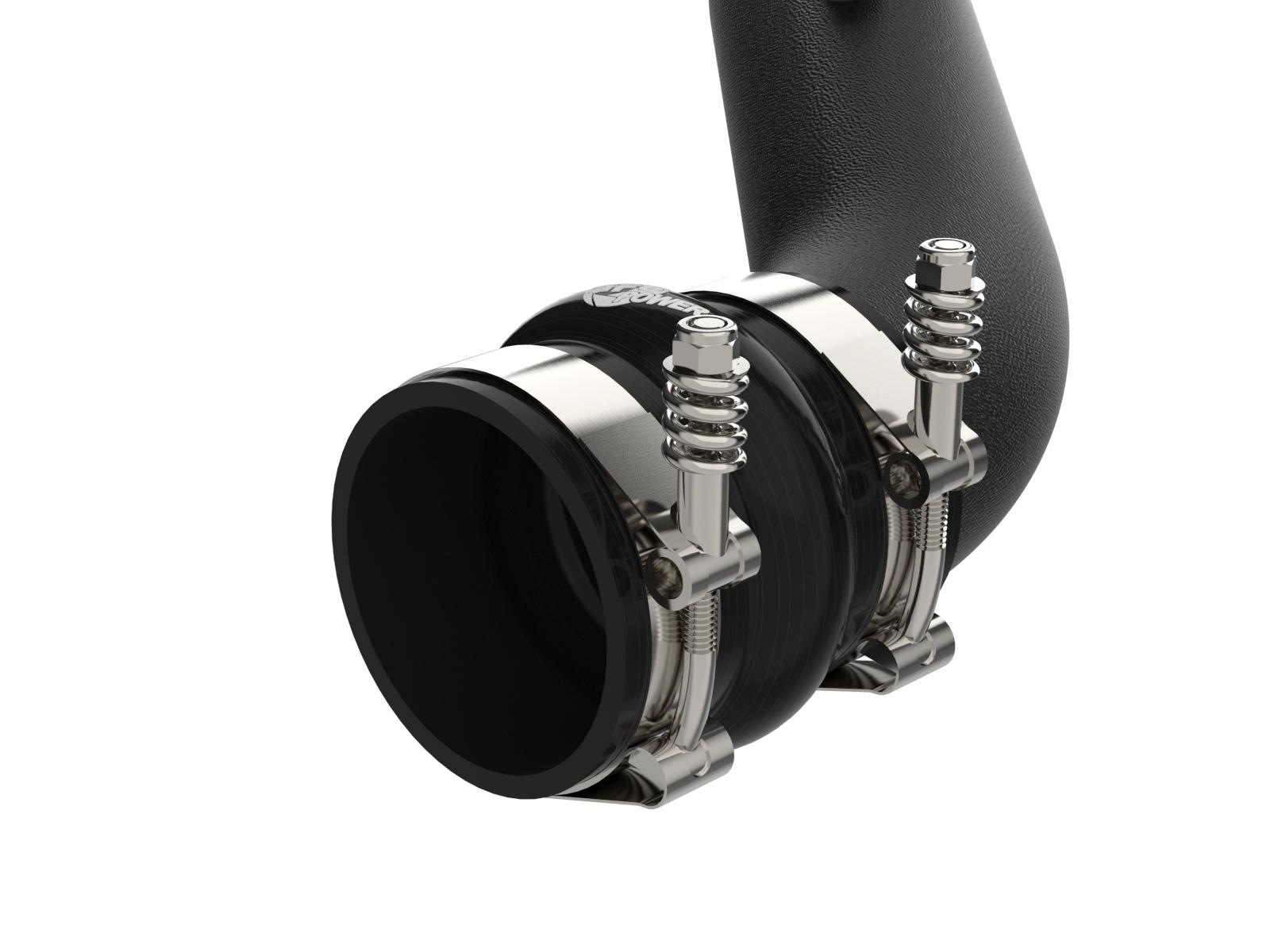 AFE BladeRunner 3 IN Aluminum Hot Charge Pipe Black - 46-20049