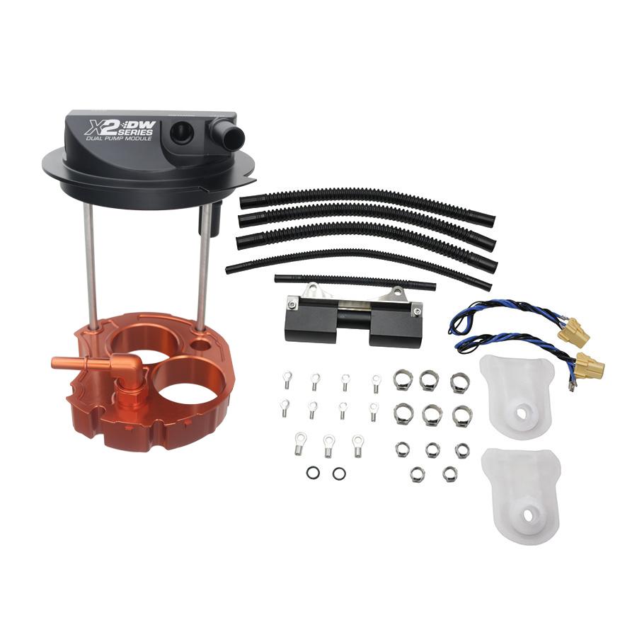 DeatschWerks X2 Series Fuel Pump Module for 2016-19 Cadillac CTS-V, 2016-19 Cadillac ATS-V, 2016-2022 Chevy Camaro SS, 2017-2022 Chevy Camaro ZL1 - 9-000-7003