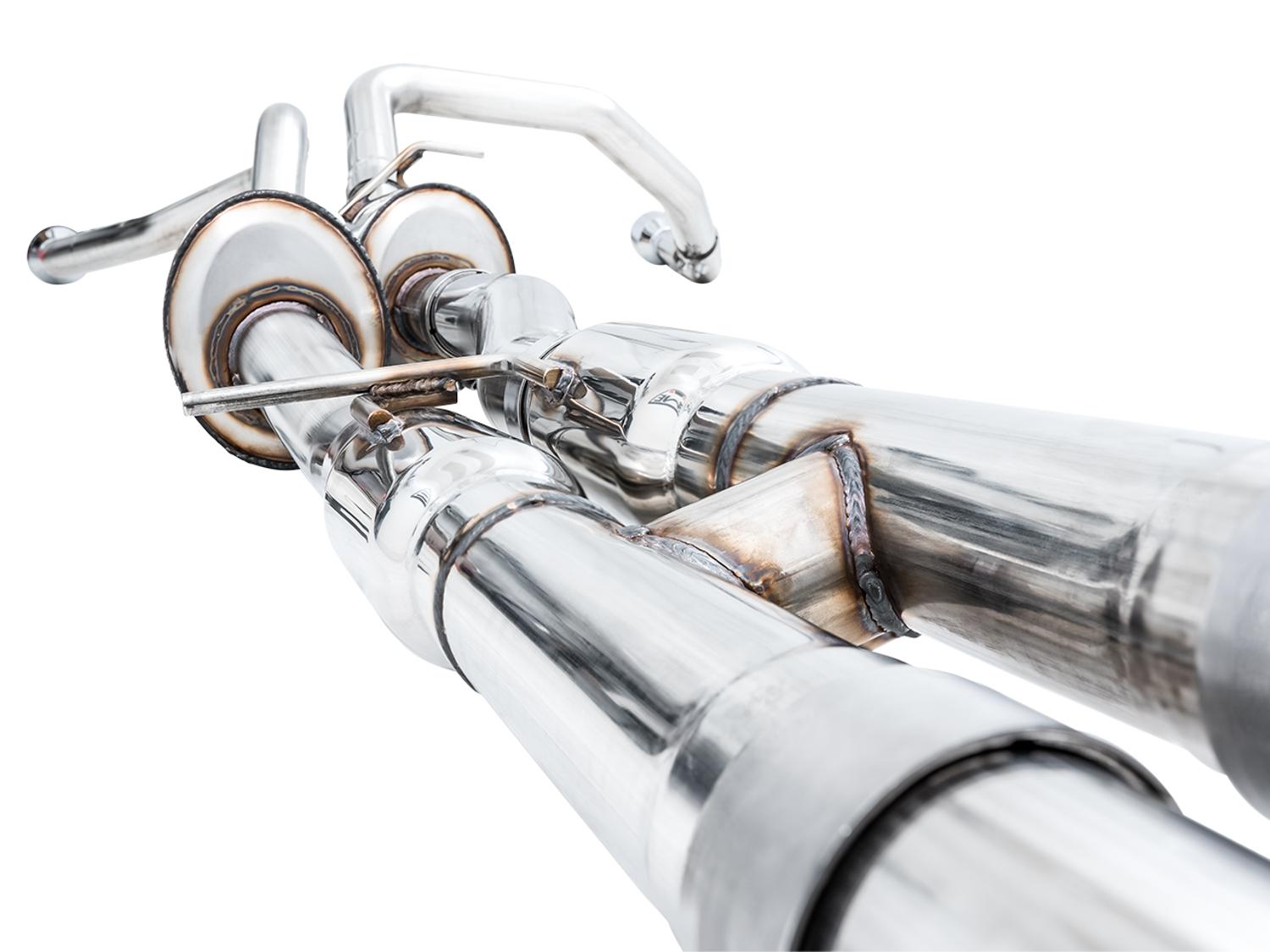 AWE 0FG Catback Exhaust for RAM TRX - Diamond Black Tips - 3015-33005