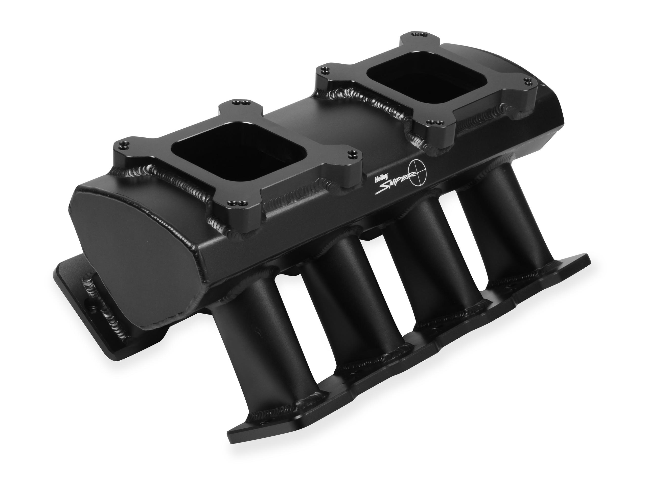 Holley Sniper Hi-Ram Fabricated Intake Manifold (1997-2009 Camaro, Corvette, Firebird, CTS, GTO, SSR, Trailblazer) - 821062