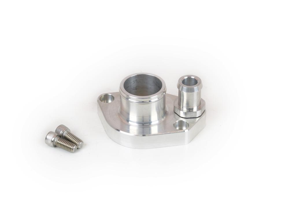Canton 302-351w Straight Water Neck w/ 1-1/2" Hose Connection