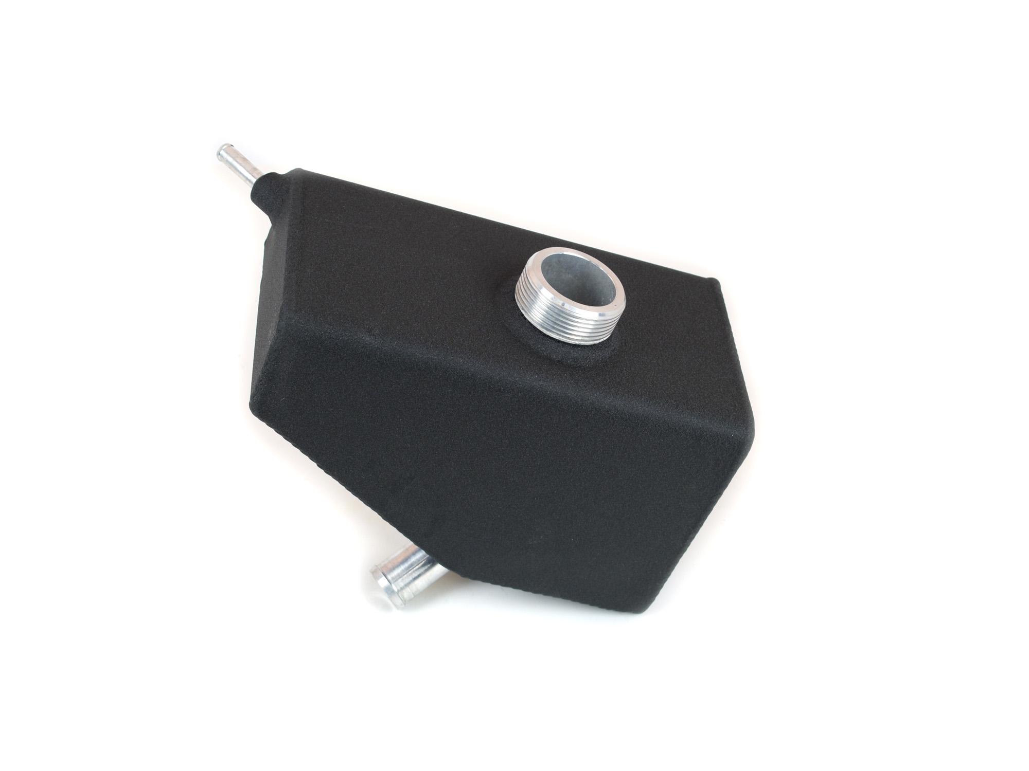 Canton 80-236SBLK Mustang Coolant Expansion Tank - Black Powdercoat (Uses Stock Cap)
