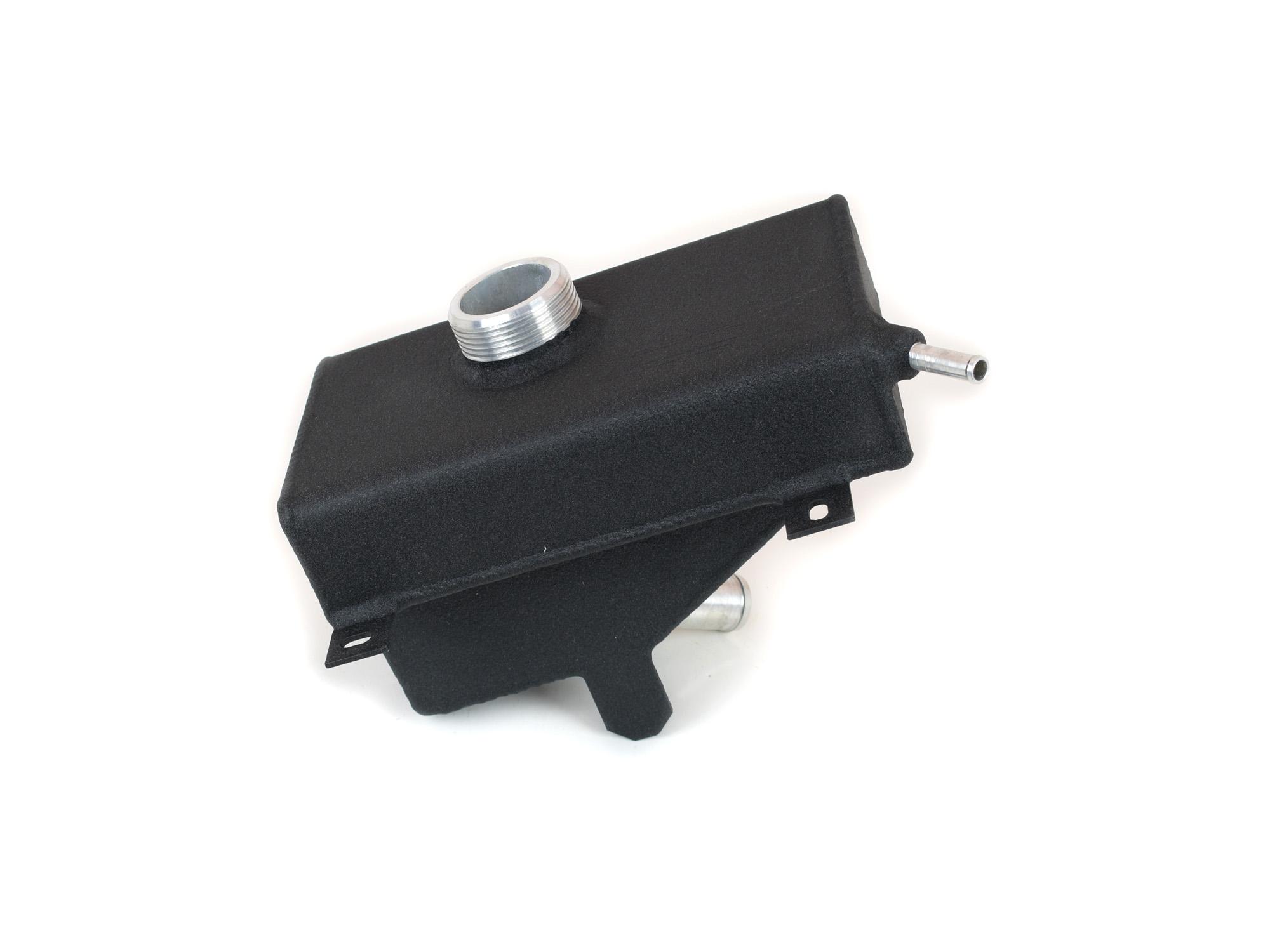 Canton 80-236SBLK Mustang Coolant Expansion Tank - Black Powdercoat (Uses Stock Cap)
