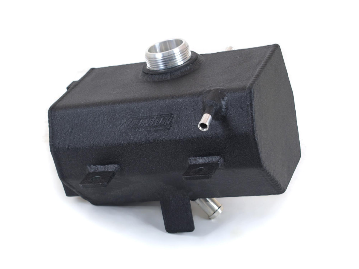 Canton 2015-2020 Mustang Coolant Expansion Tank - Black (Mustang GT / Ecoboost) - 80-247SBLK