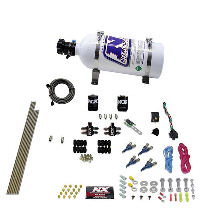 Nitrous Express 4-Cyl Gas (100-150-200-250Hp) With 5Lb Bottle - 80004-05