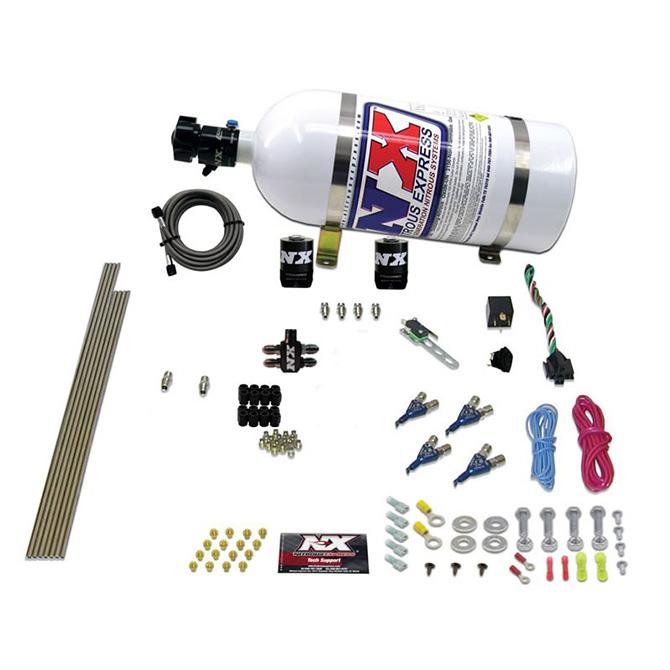 Nitrous Express 4-Cyl Gas (100-150-200-250Hp) With 10Lb Bottle - 80004-10