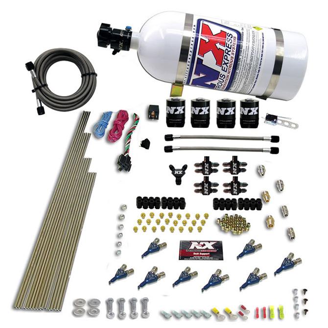 Nitrous Express 8-Cyl Alcohol (250-350-450-550Hp) With 10Lb Bottle - 80005-10