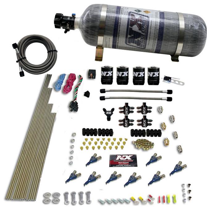 Nitrous Express 8-Cyl Alcohol (250-350-450-550Hp) With Composite Bottle - 80005-12