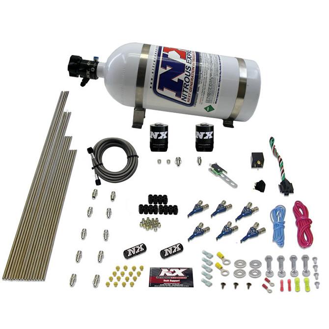 Nitrous Express 6-Cyl Gas (150-225-300-375Hp) With 10Lb Bottle - 80006-10
