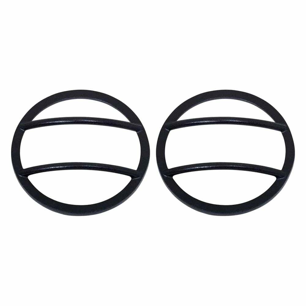 Kentrol Jeep JK Front Marker Covers Pair 07-18 Wrangler JK Textured Black - 80009