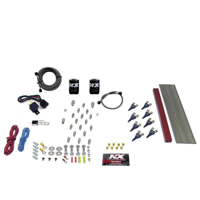 Nitrous Express 8 Cylinder Lt1, Ls1 Pro Piranha Nozzle Gas Less Bottle (2014-2020 Corvette, Camaro) - 80010-00