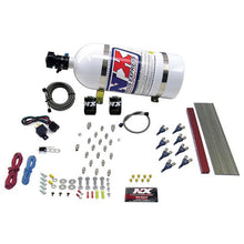 Nitrous Express 8 Cylinder Lt1, Ls1 Pro Piranha Nozzle Gas With 10Lb Bottle (2014-2020 Corvette, Camaro) - 80010-10