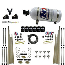 Nitrous Express 8-Cyl Triple-D Dry Direct Port, 3 Stage Dry, 6 Solenoids, W/ 10Lb Bottle - 80020-10