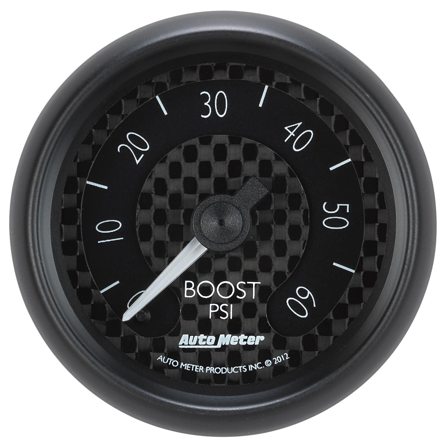 Auto Meter 2-1/16" BOOST, 0-60 PSI, GT - 8005