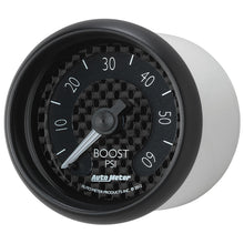 Auto Meter 2-1/16" BOOST, 0-60 PSI, GT - 8005