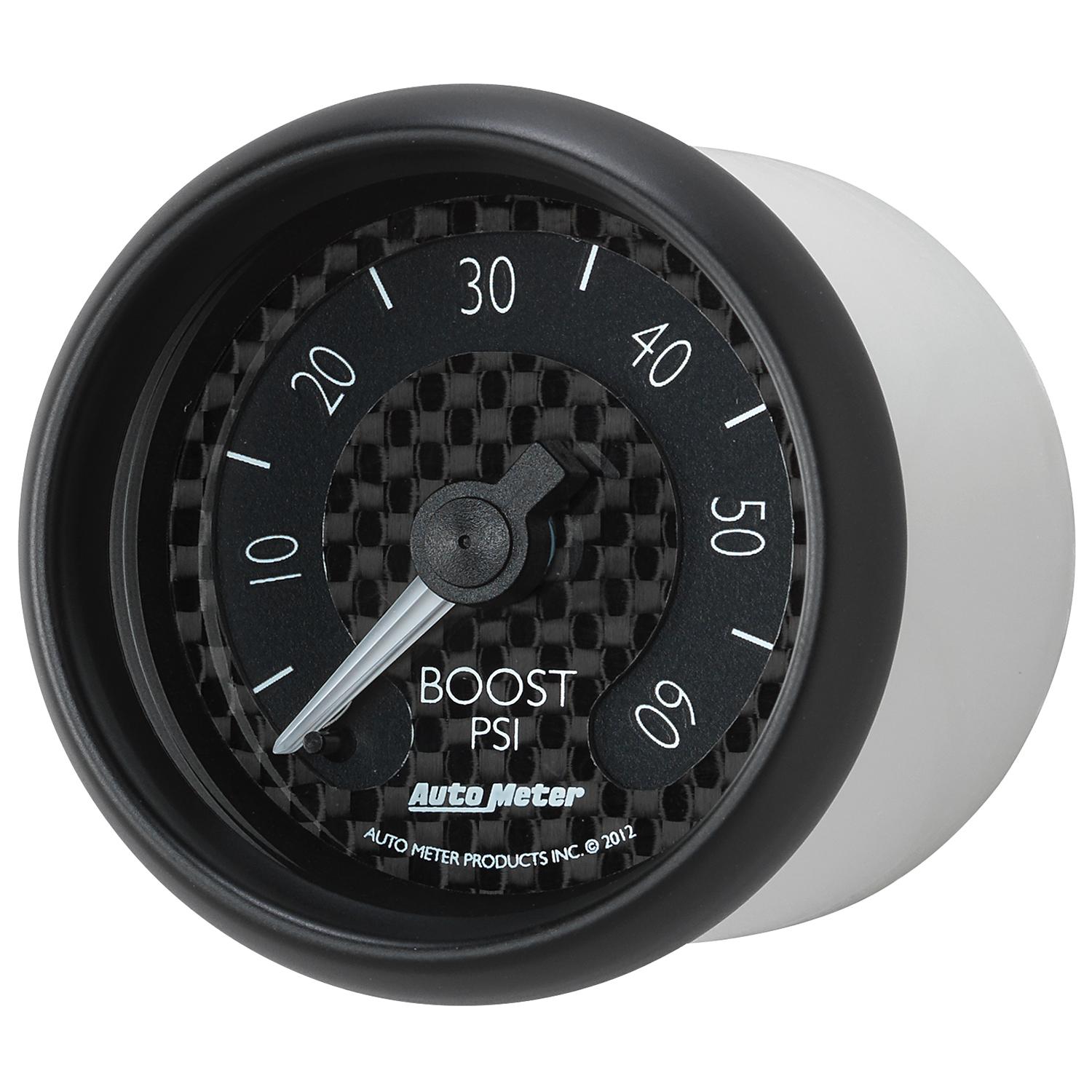 Auto Meter 2-1/16" BOOST, 0-60 PSI, GT - 8005