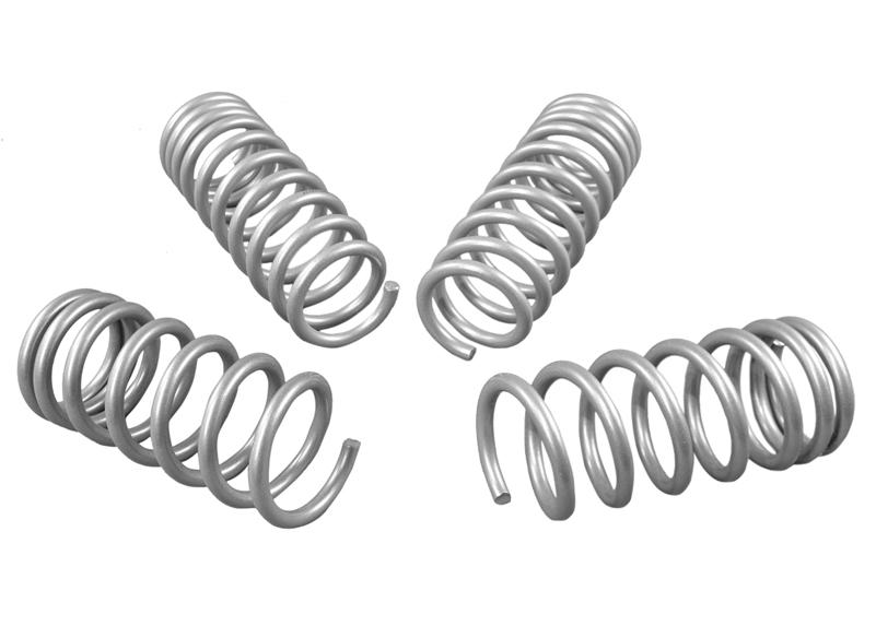 Whiteline Performance Lowering Spring Kit 370Z Z34 Front And Rear Performance Coil Spring Kit Lowers Vehicle 25MM Front And Rear Whiteline - WSK-NIS002
