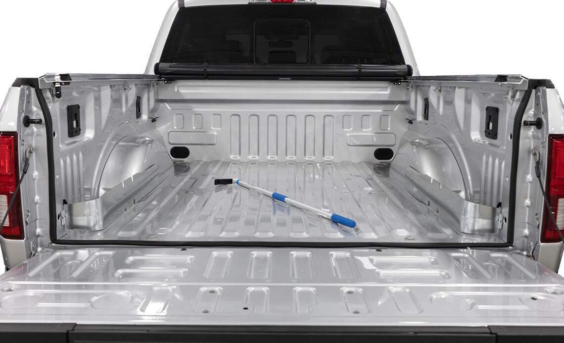 Access Cargo Management (Galvanized Truck bed pockets with EZ-Retriever II) - 80080