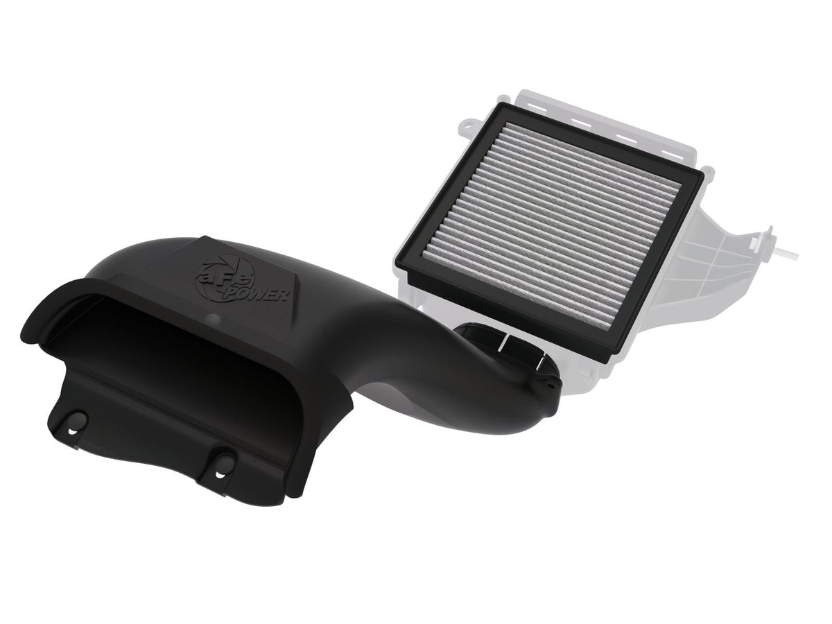 aFe Dynamic Air Scoop - Pro DRY S Filter (D.A.S PLUS) (2021-2025 Ford F-150 2.7L / 3.5L / 5.0L)