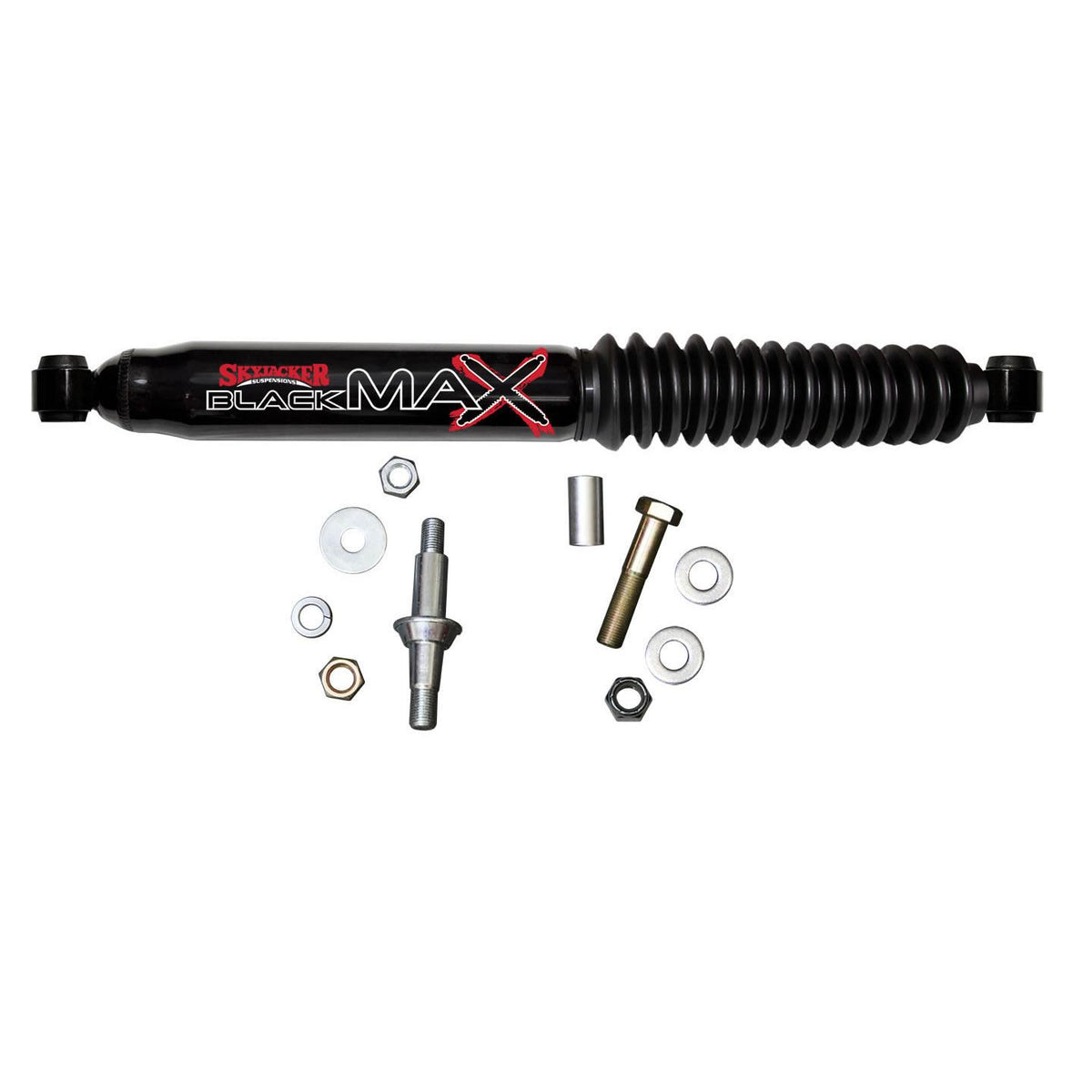 Skyjacker Steering Stabilizer HD OEM Replacement Kit Black Incl. OEM HD Steering StabilizerBlack  Hardware Boot Not Incl. Due To Clearance Issue - 8011